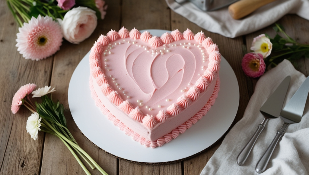 heart cake