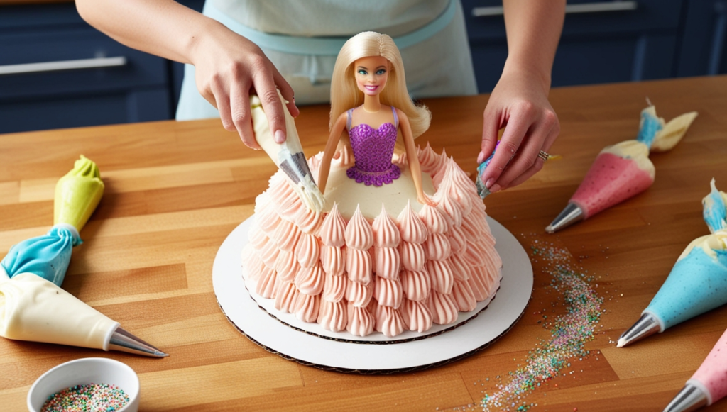 Barbie cake