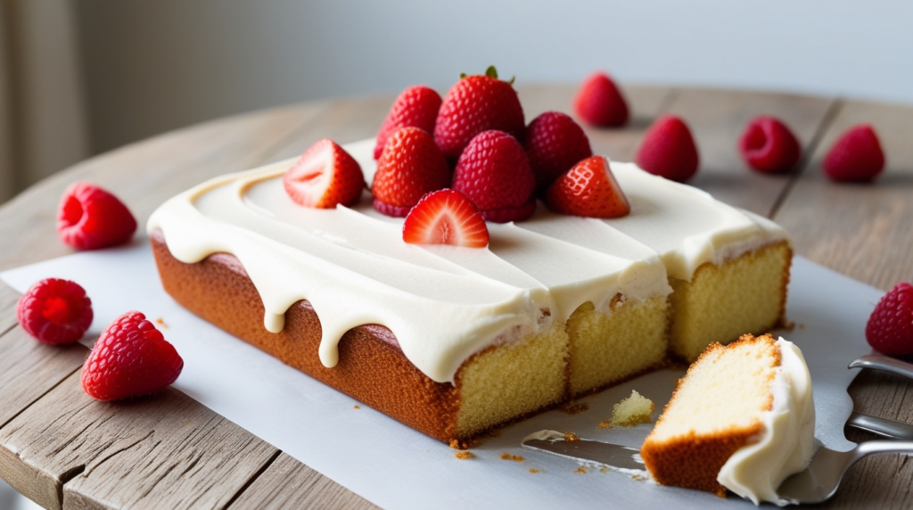 How to Make a Kefir Sheet Cake recipe  : Step-by-Step Recipe